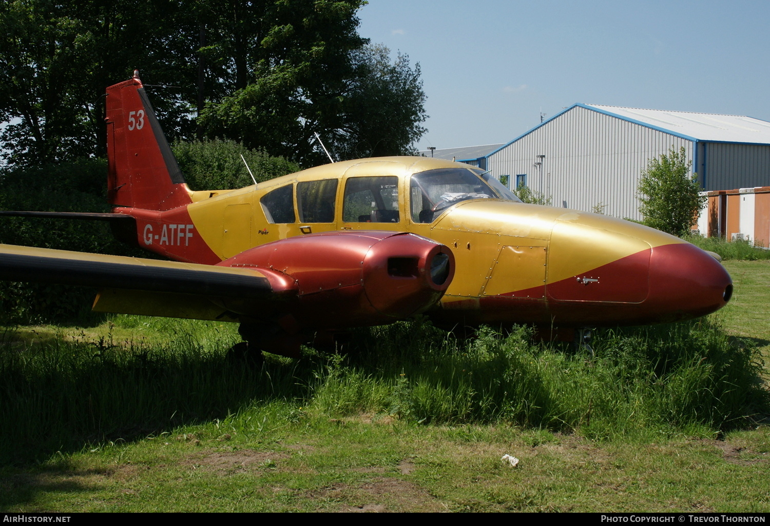 Aircraft Photo of G-ATFF | Piper PA-23-250 Aztec C | AirHistory.net #314421