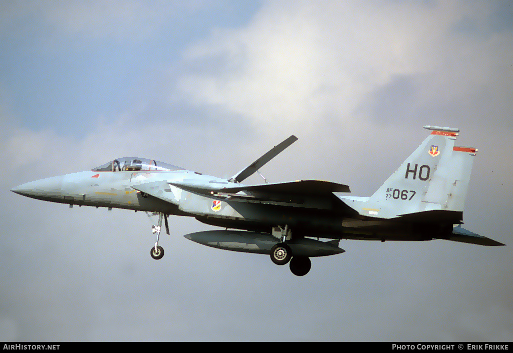 Aircraft Photo of 77-0067 | McDonnell Douglas F-15A Eagle | USA - Air Force | AirHistory.net #314435