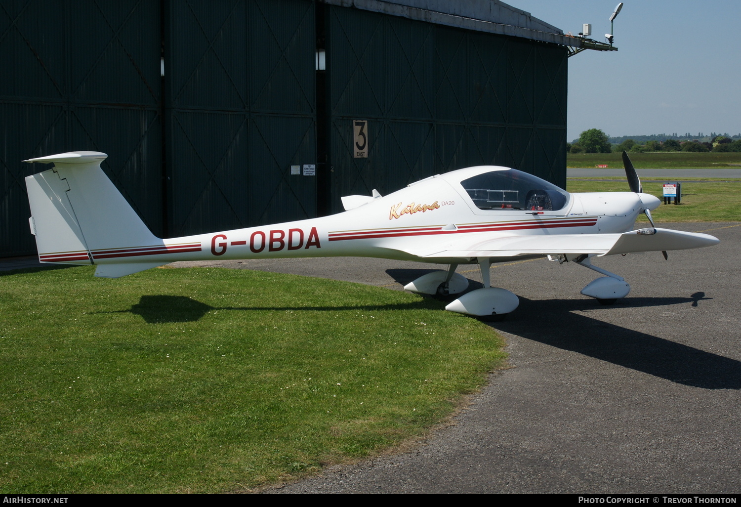 Aircraft Photo of G-OBDA | Diamond DA20A-1 Katana | AirHistory.net #314457
