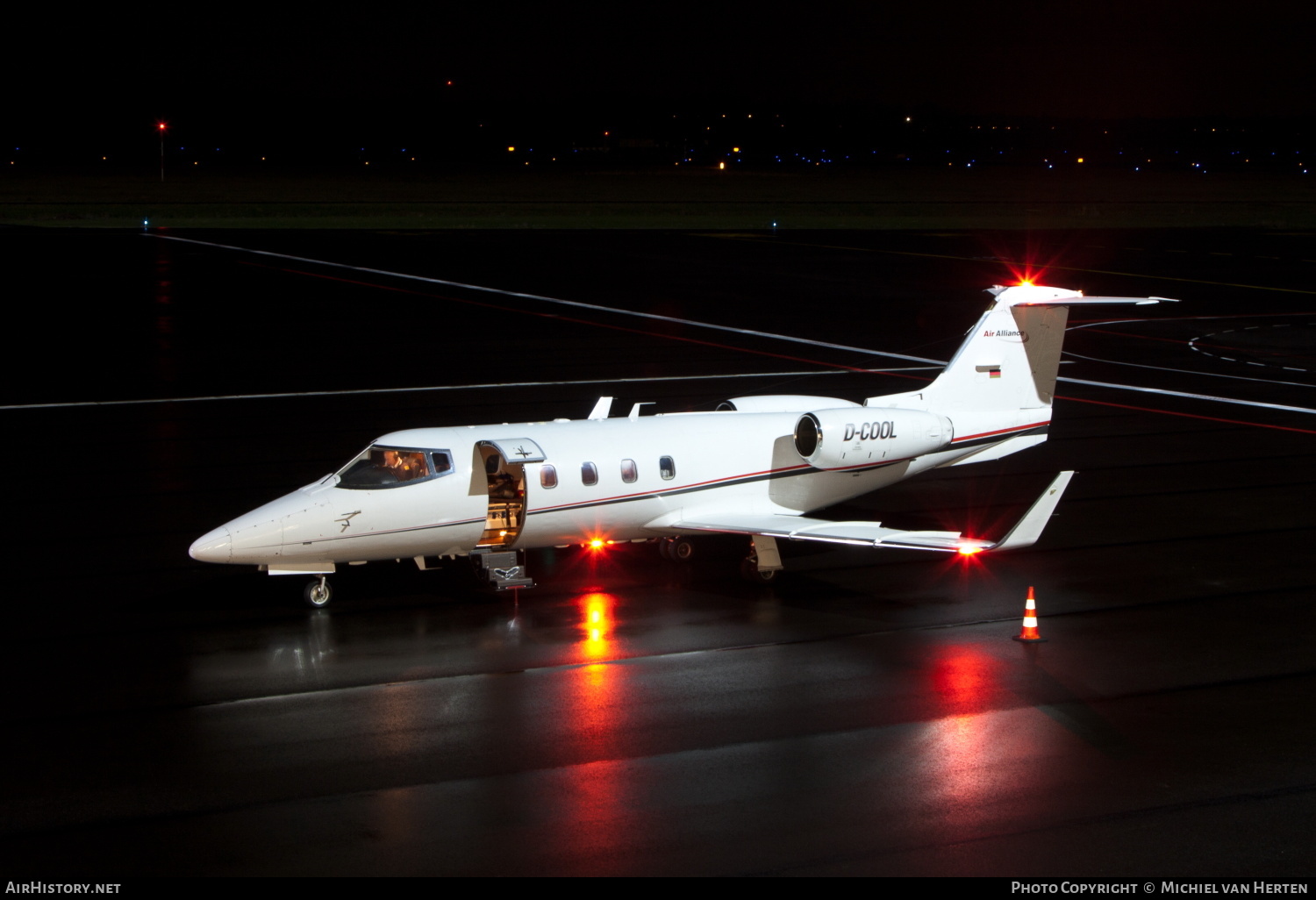 Aircraft Photo of D-COOL | Gates Learjet 55 | Air Alliance | AirHistory.net #314470
