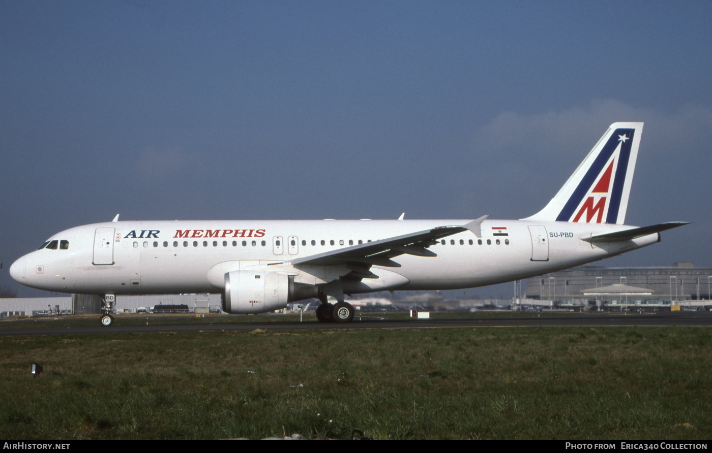 Aircraft Photo of SU-PBD | Airbus A320-211 | Air Memphis | AirHistory.net #314477