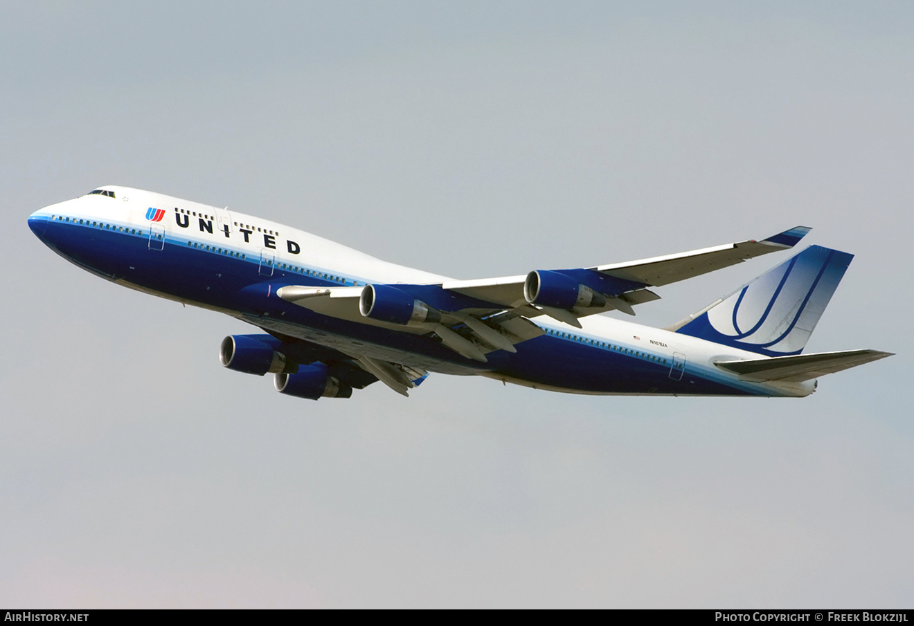 Aircraft Photo of N181UA | Boeing 747-422 | United Airlines | AirHistory.net #314479