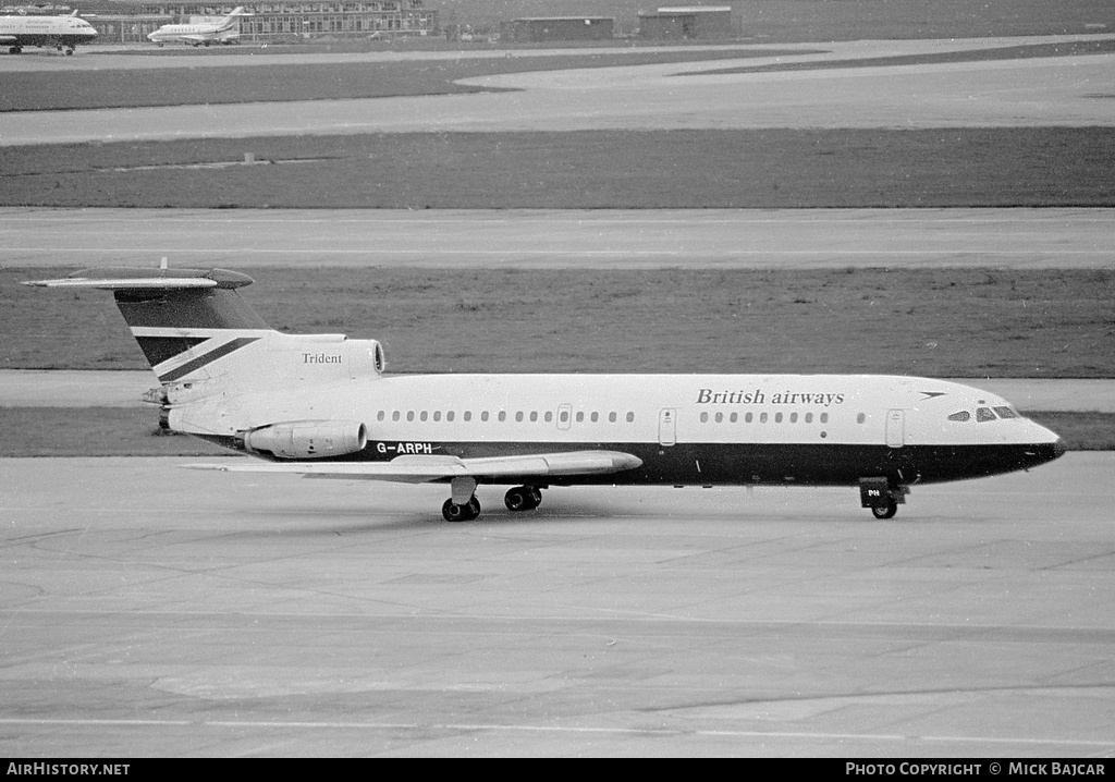 Aircraft Photo of G-ARPH | Hawker Siddeley HS-121 Trident 1C | British Airways | AirHistory.net #314487