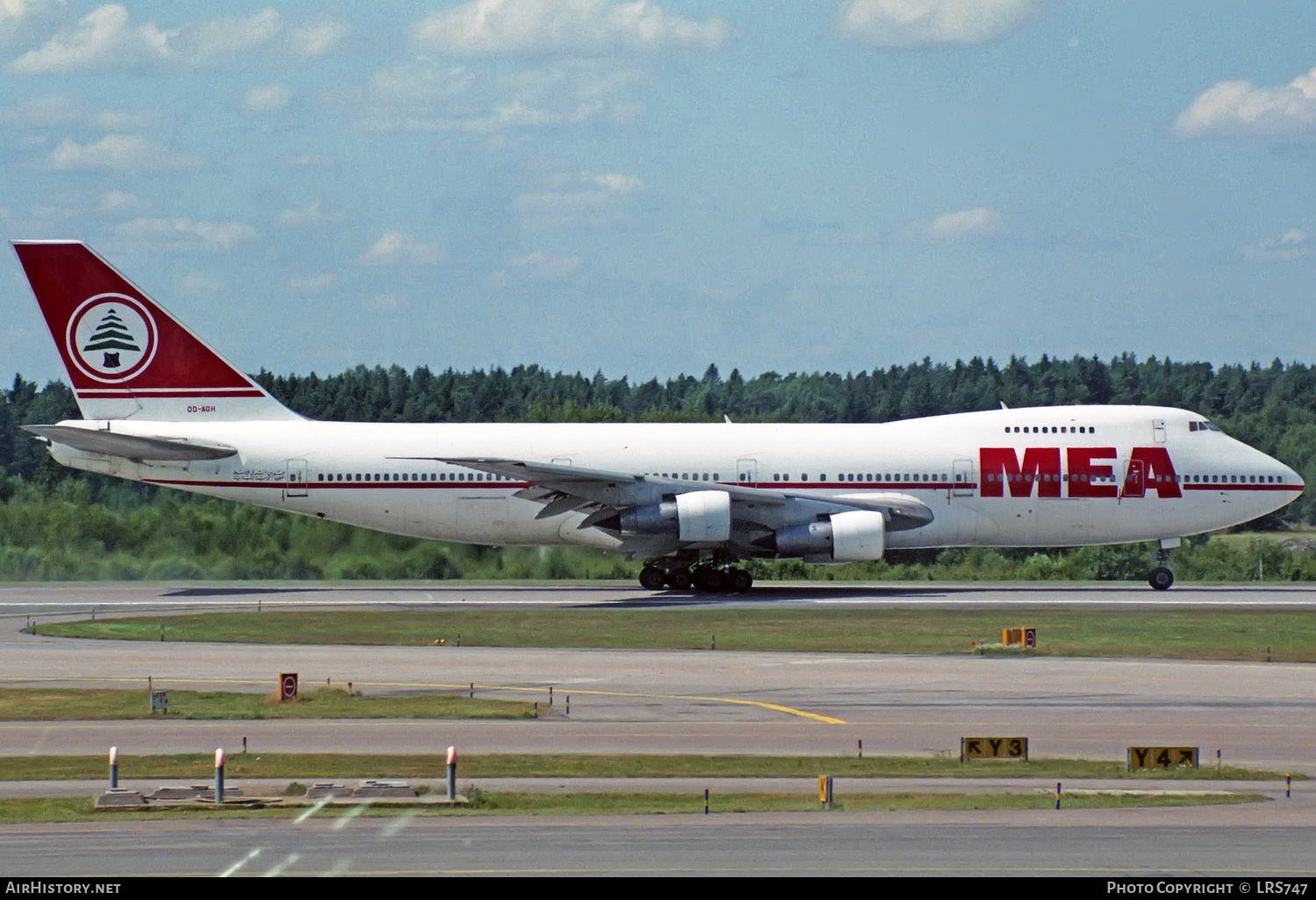 Aircraft Photo of OD-AGH | Boeing 747-2B4BM | MEA - Middle East Airlines | AirHistory.net #314507