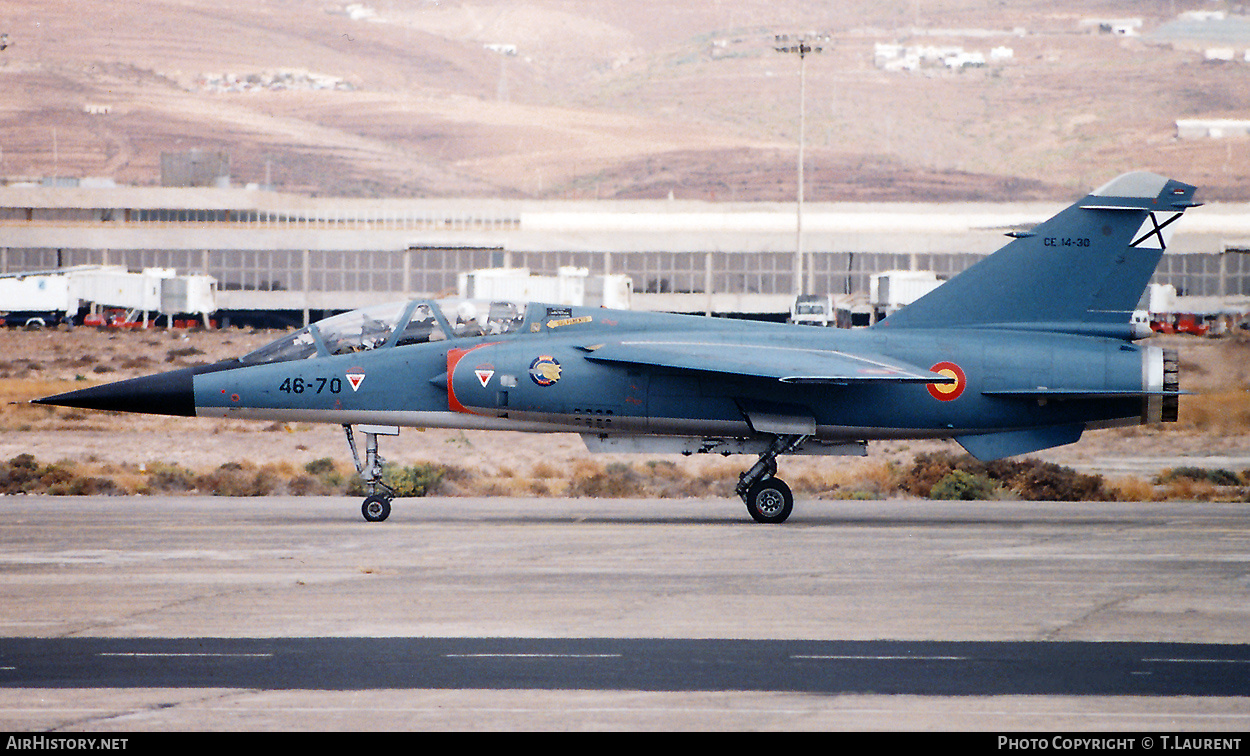 Aircraft Photo of CE.14-30 | Dassault Mirage F1BE | Spain - Air Force | AirHistory.net #314515