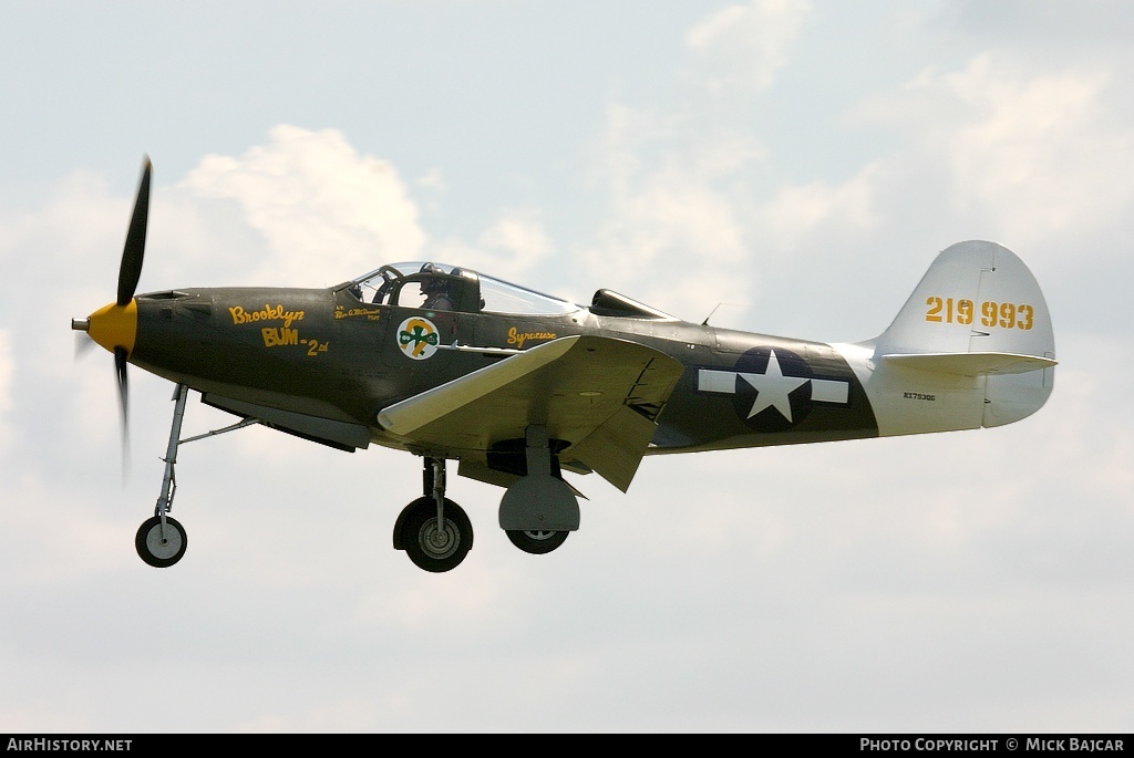 Aircraft Photo of N793QG / NX793QG / 42-19993 | Bell P-39Q Airacobra | USA - Air Force | AirHistory.net #314518