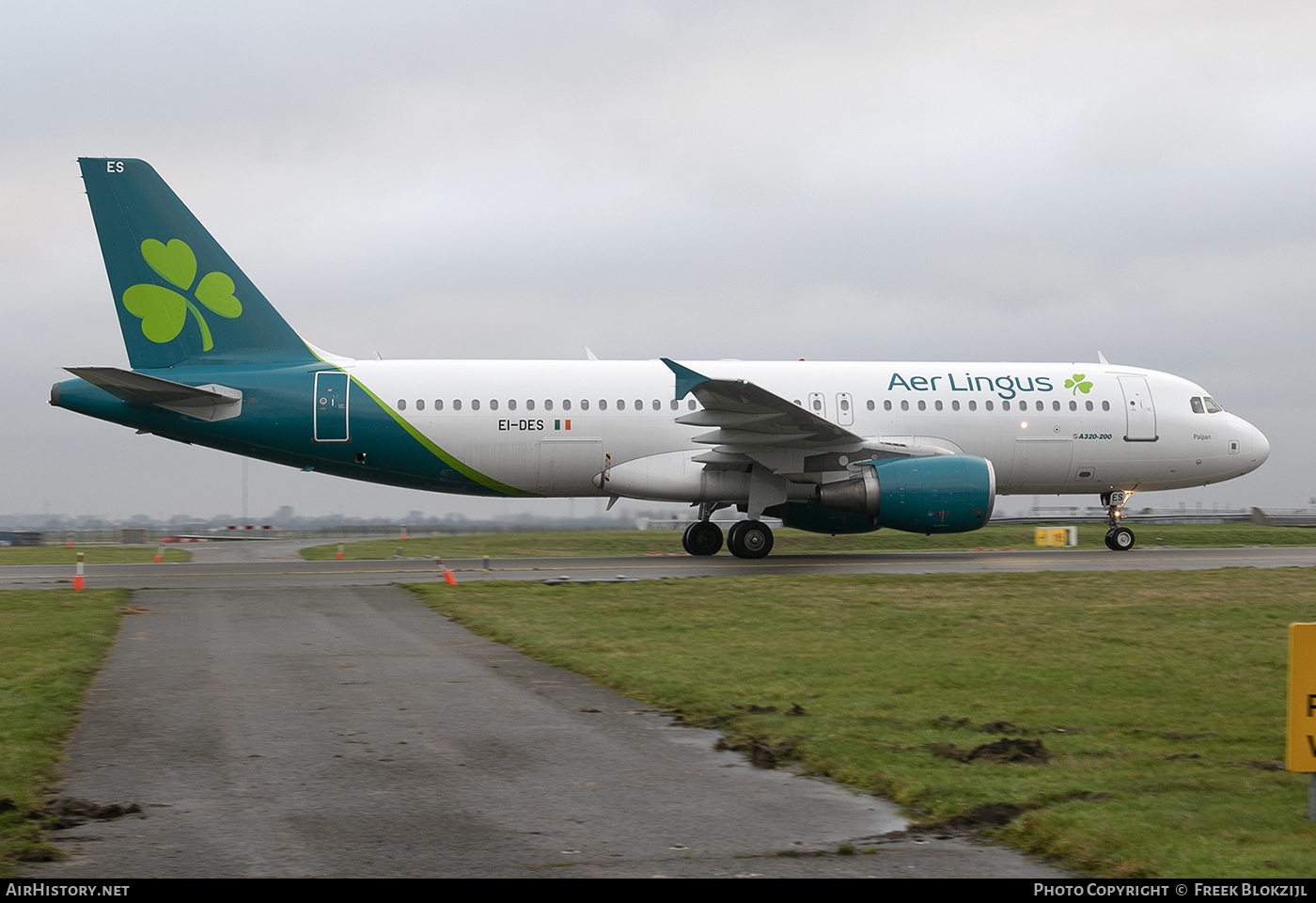 Aircraft Photo of EI-DES | Airbus A320-214 | Aer Lingus | AirHistory.net #314533