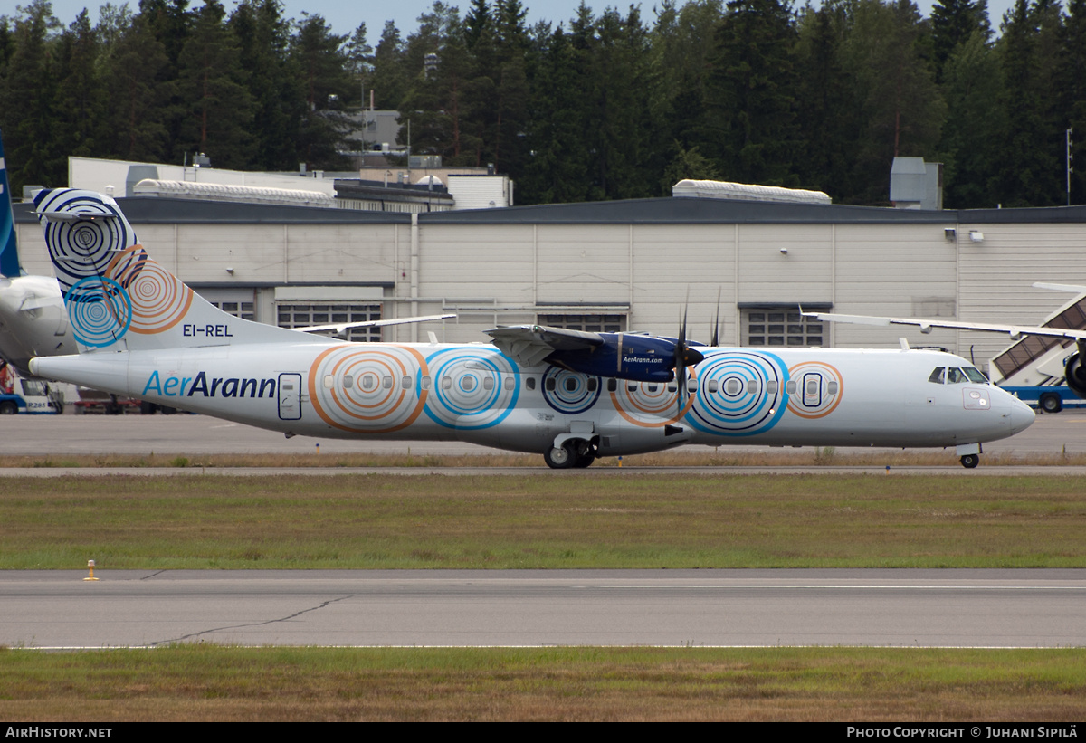 Aircraft Photo of EI-REL | ATR ATR-72-500 (ATR-72-212A) | Aer Arann | AirHistory.net #314534