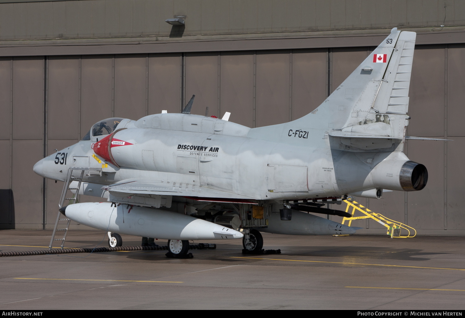 Aircraft Photo of C-FGZI | McDonnell Douglas A-4N Skyhawk II | Discovery Air Defence Services | AirHistory.net #314545
