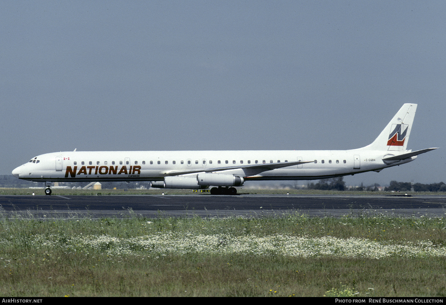 Aircraft Photo of C-GQBA | McDonnell Douglas DC-8-63 | Nationair | AirHistory.net #314548