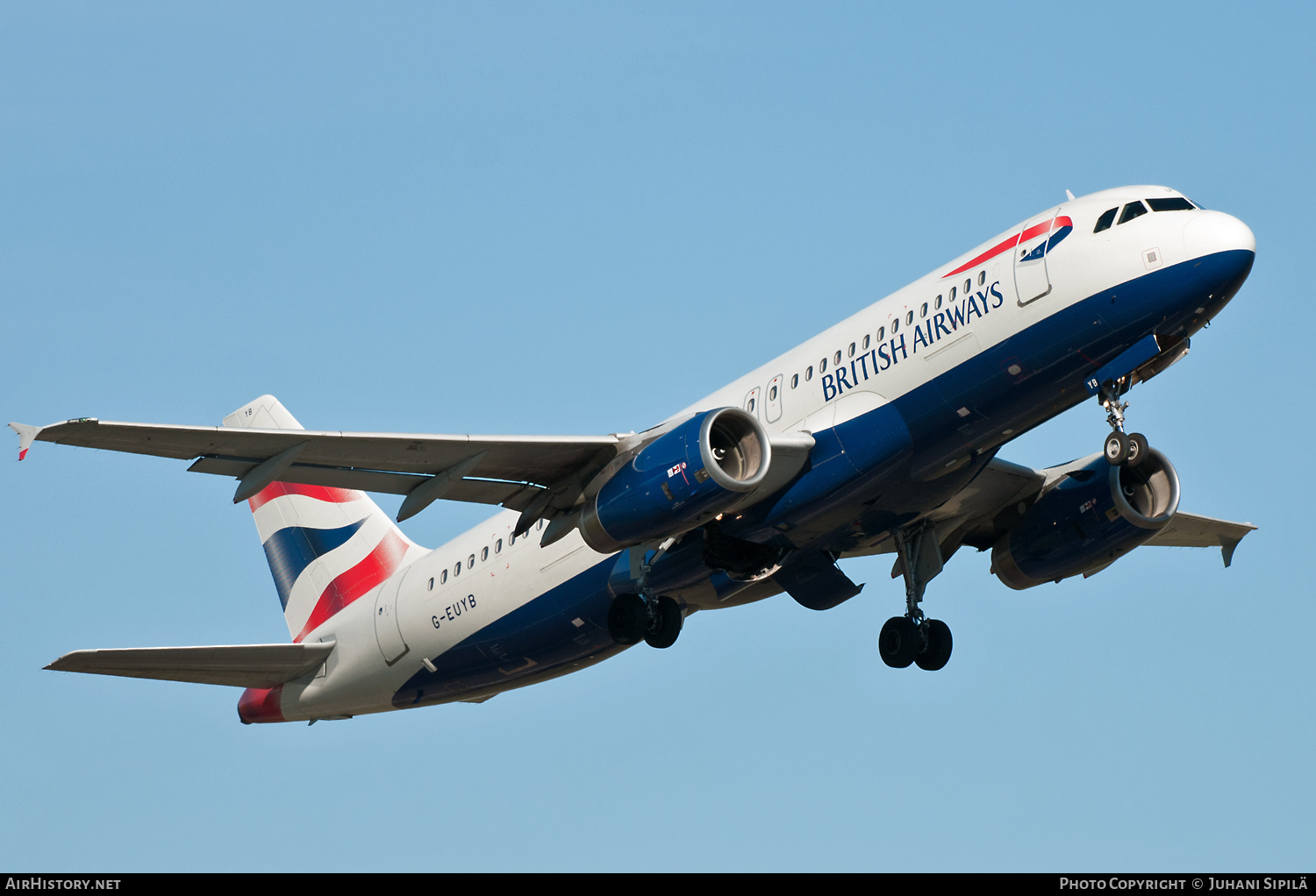 Aircraft Photo of G-EUYB | Airbus A320-232 | British Airways | AirHistory.net #314555