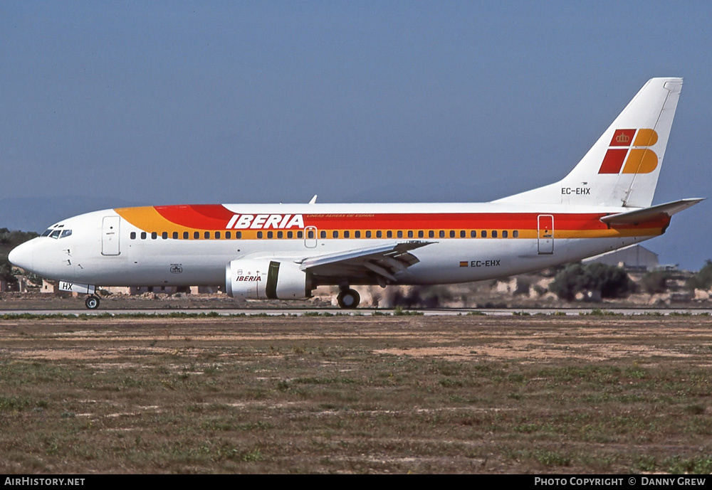 Aircraft Photo of EC-EHX | Boeing 737-3A4 | Iberia | AirHistory.net #314560