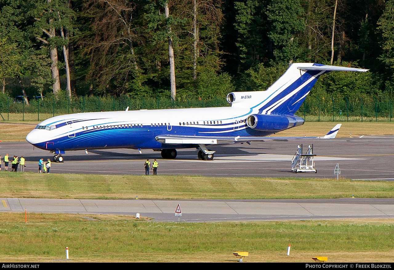 Aircraft Photo of M-STAR | Boeing 727-2X8/Adv(RE) Super 27 | AirHistory.net #314567