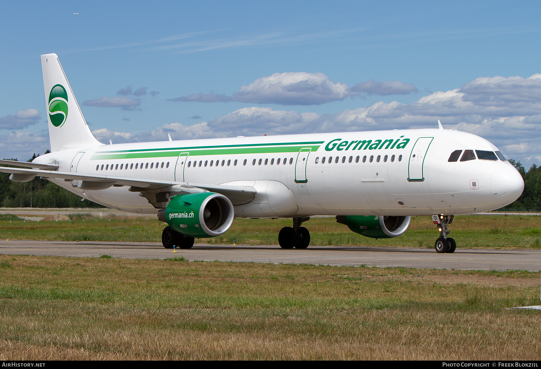 Aircraft Photo of HB-JOI | Airbus A321-211 | Germania | AirHistory.net #314575