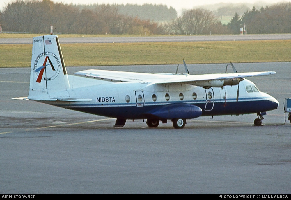 Aircraft Photo of N108TA | Nord 262A-44 | Tempelhof Airways USA | AirHistory.net #314608
