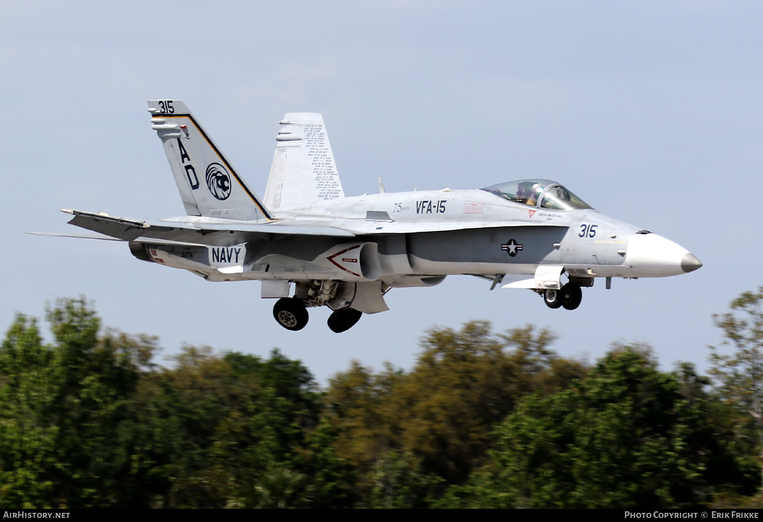 Aircraft Photo of 164718 | McDonnell Douglas F/A-18C Hornet | USA - Navy | AirHistory.net #314615