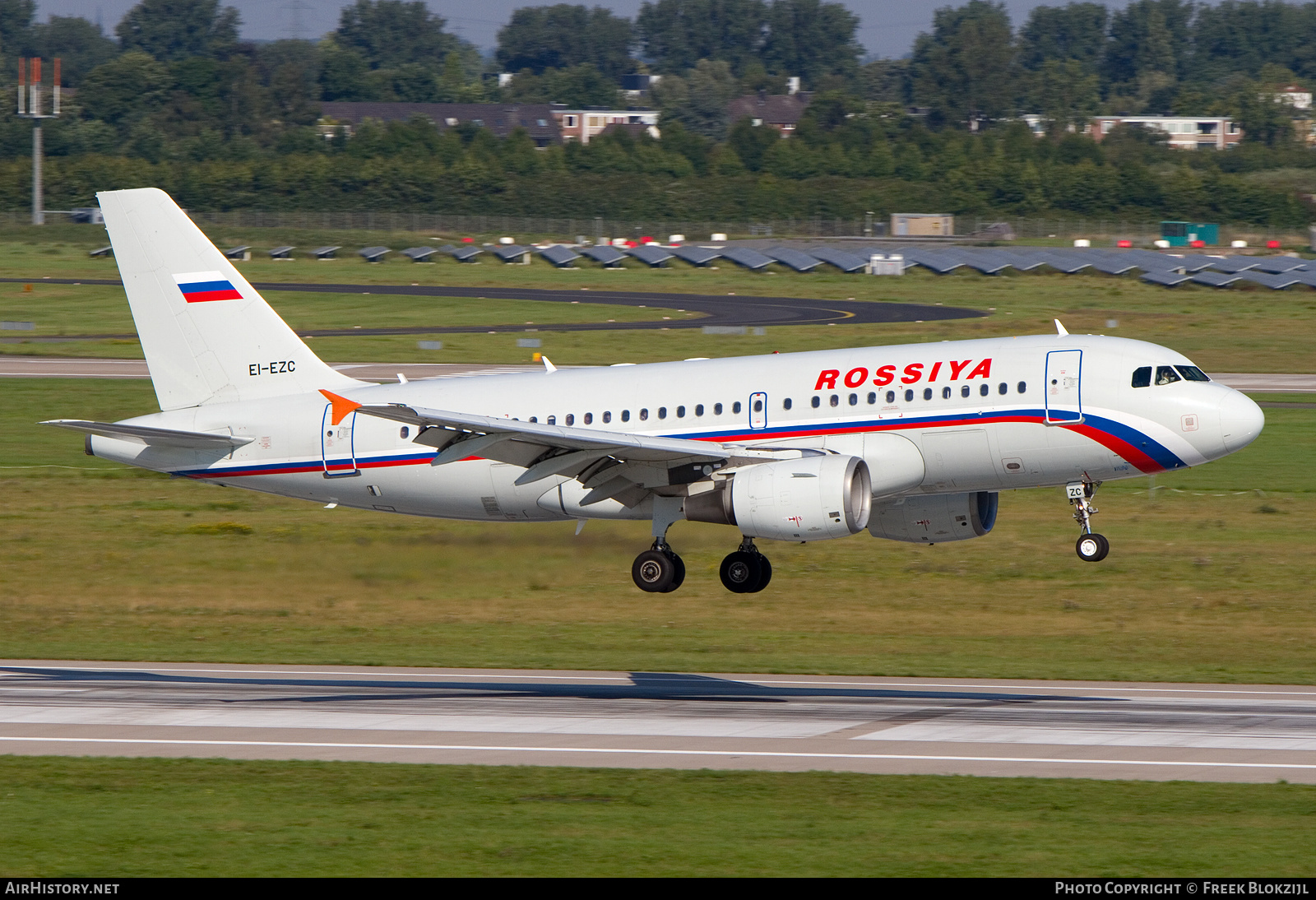 Aircraft Photo of EI-EZC | Airbus A319-112 | Rossiya - Russian Airlines | AirHistory.net #314633