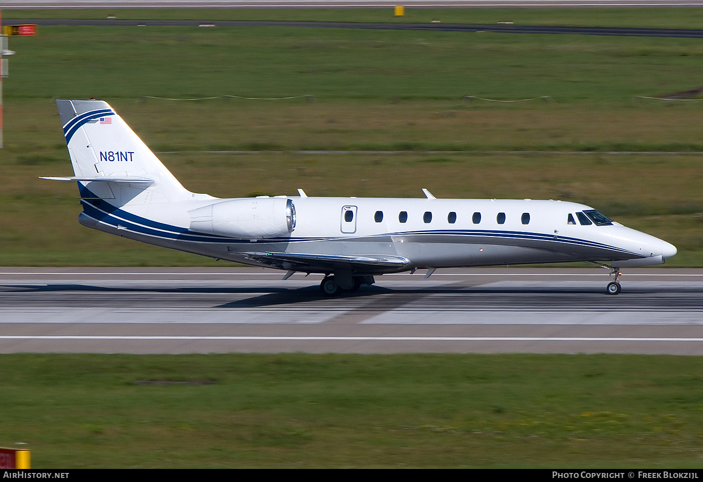 Aircraft Photo of N81NT | Cessna 680 Citation Sovereign | AirHistory.net #314635