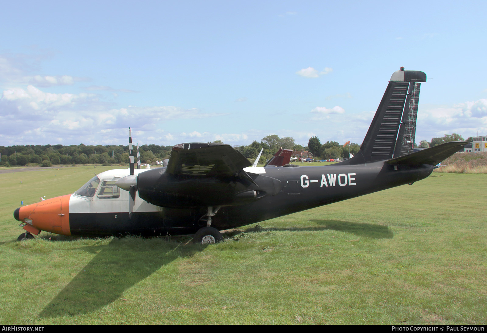 Aircraft Photo of G-AWOE | Aero 680E Commander | AirHistory.net #314646