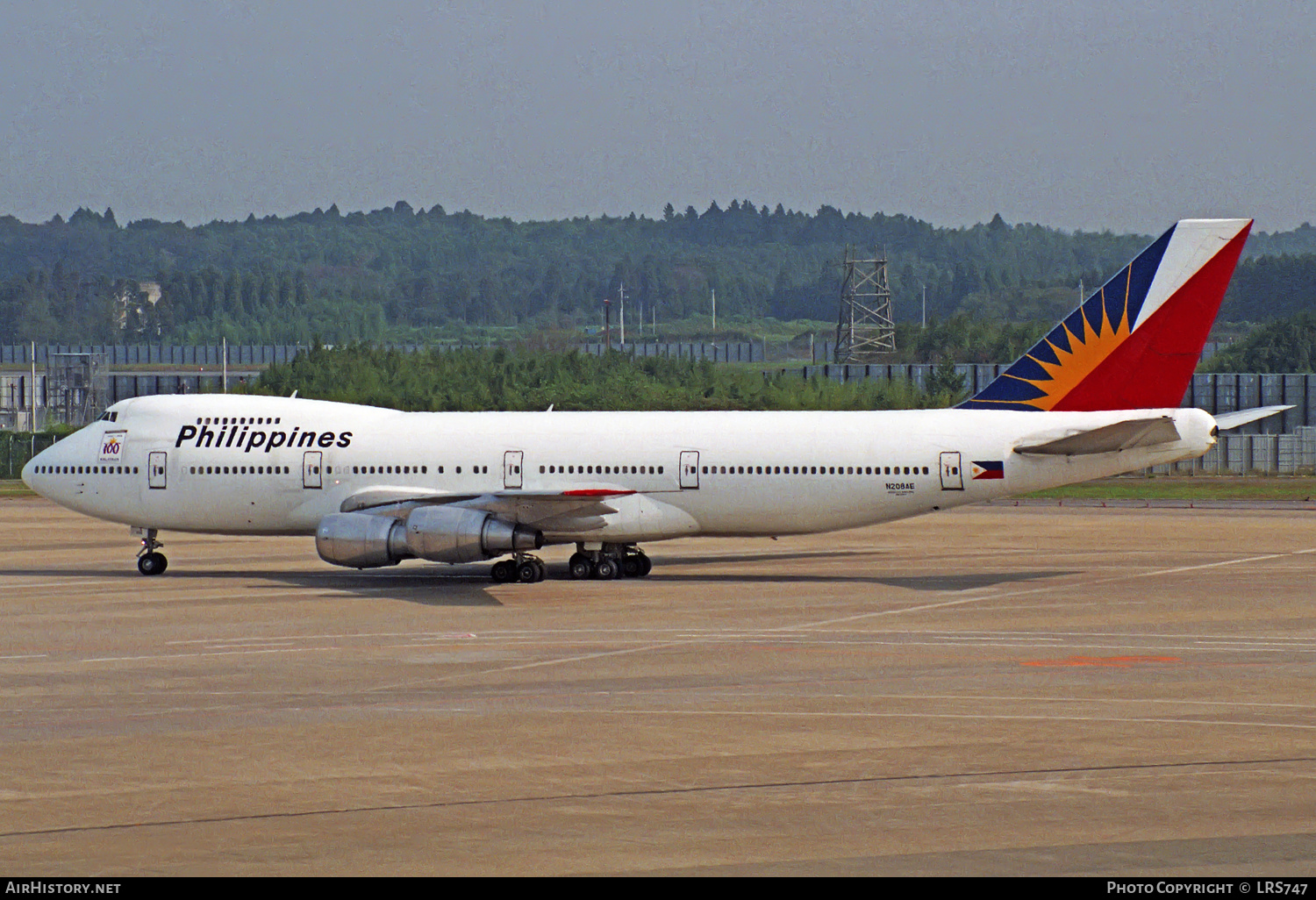 Aircraft Photo of N208AE | Boeing 747-211B | Philippine Airlines | AirHistory.net #314650