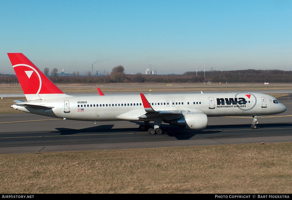 Aircraft Photo of N538US | Boeing 757-251 | Northwest Airlines | AirHistory.net #314658