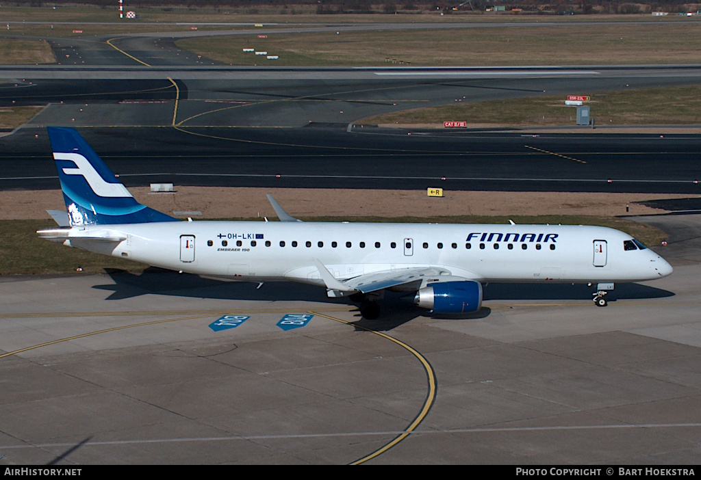 Aircraft Photo of OH-LKI | Embraer 190LR (ERJ-190-100LR) | Finnair | AirHistory.net #314662