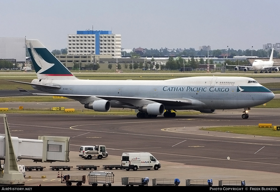 Aircraft Photo of B-KAE | Boeing 747-412(BCF) | Cathay Pacific Airways Cargo | AirHistory.net #314671
