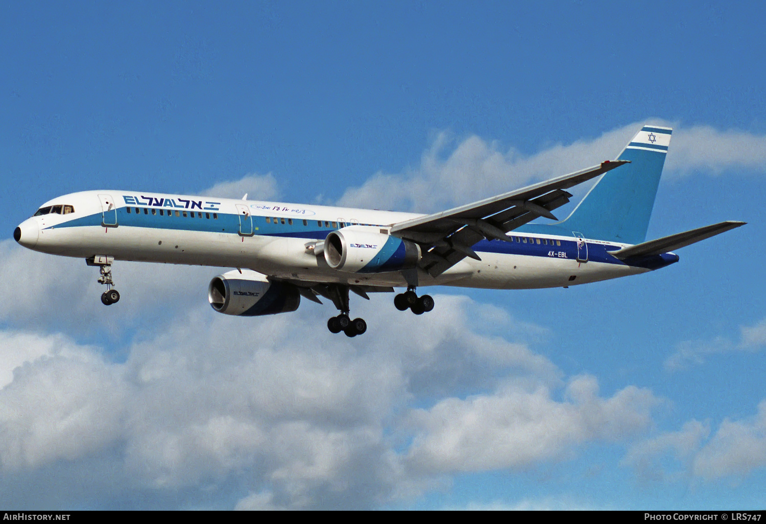 Aircraft Photo of 4X-EBL | Boeing 757-258 | El Al Israel Airlines | AirHistory.net #314684
