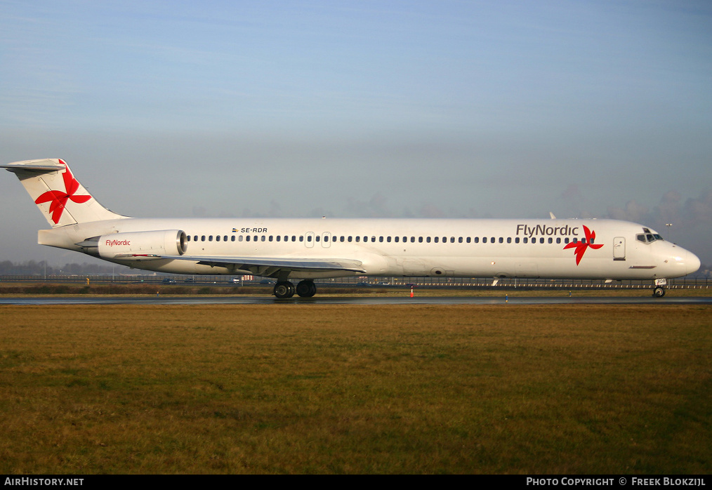 Aircraft Photo of SE-RDR | McDonnell Douglas MD-82 (DC-9-82) | FlyNordic | AirHistory.net #314685