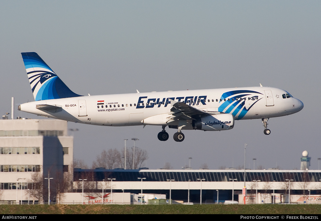 Aircraft Photo of SU-GCA | Airbus A320-232 | EgyptAir | AirHistory.net #314700