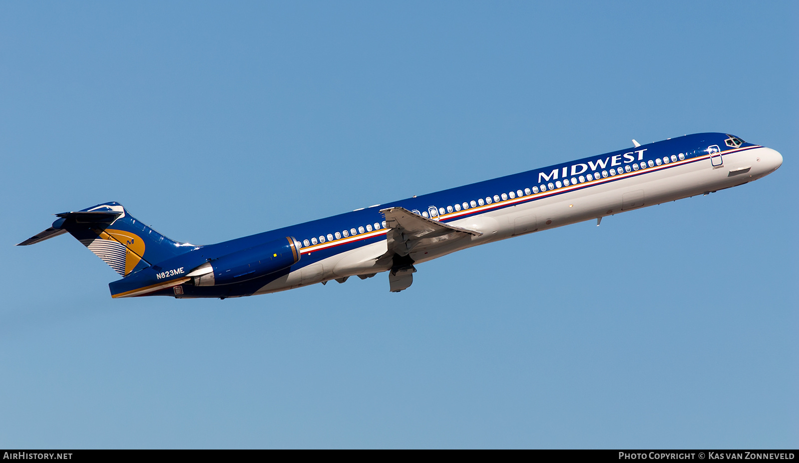 Aircraft Photo of N823ME | McDonnell Douglas MD-88 | Midwest Airlines | AirHistory.net #314721