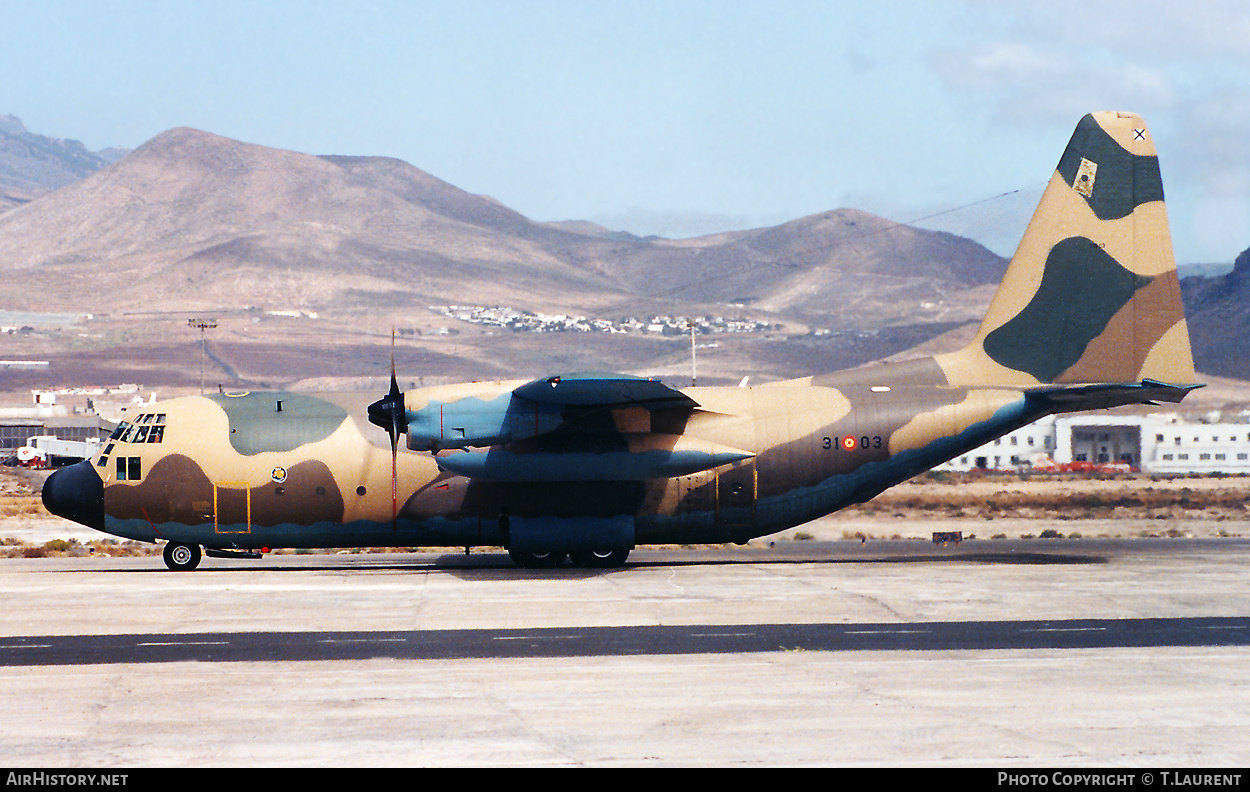 Aircraft Photo of T.10-03 | Lockheed C-130H Hercules (L-382) (Karnaf) | Spain - Air Force | AirHistory.net #314745