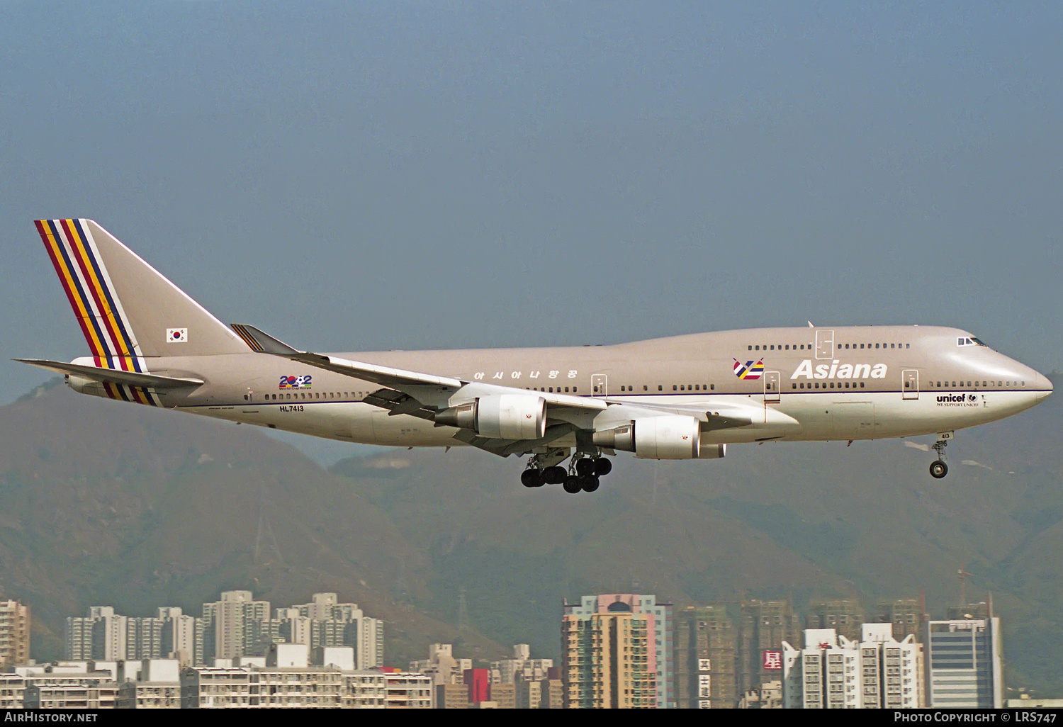 Aircraft Photo of HL7413 | Boeing 747-48EM | Asiana Airlines | AirHistory.net #314751
