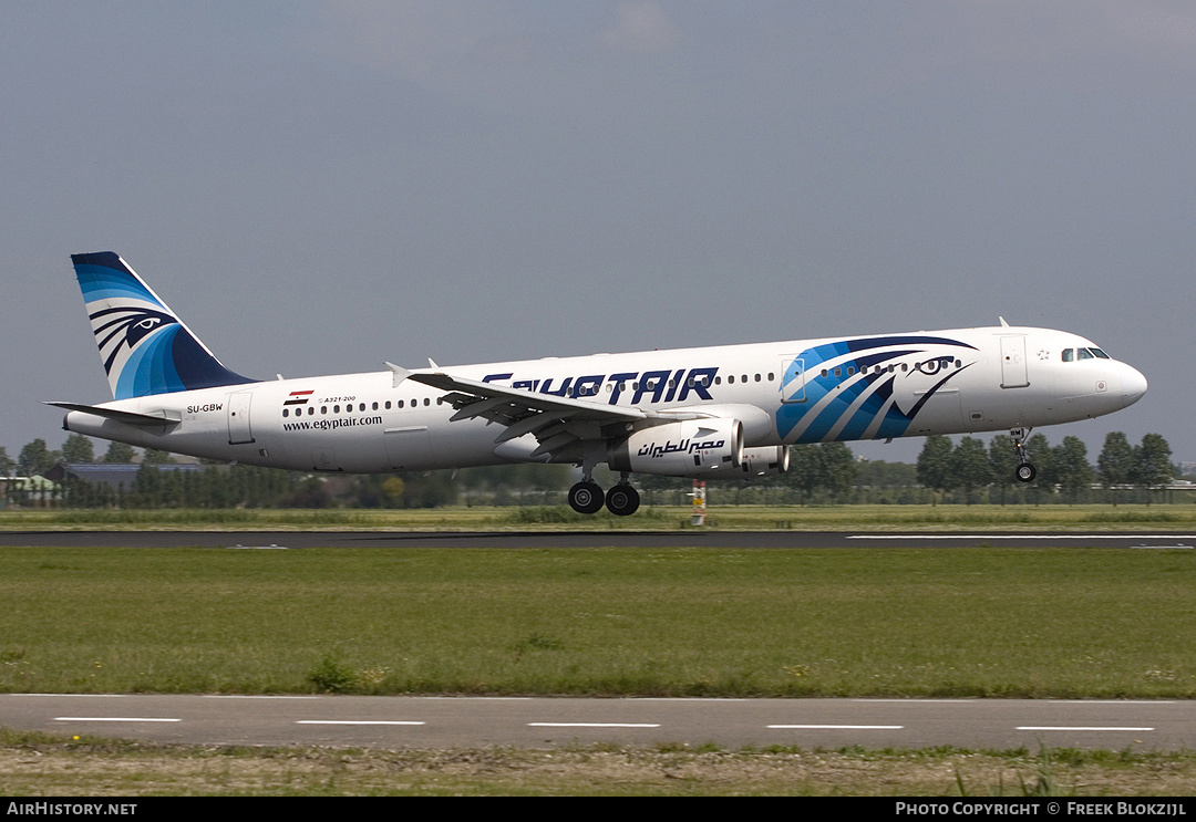 Aircraft Photo of SU-GBW | Airbus A321-231 | EgyptAir | AirHistory.net #314773