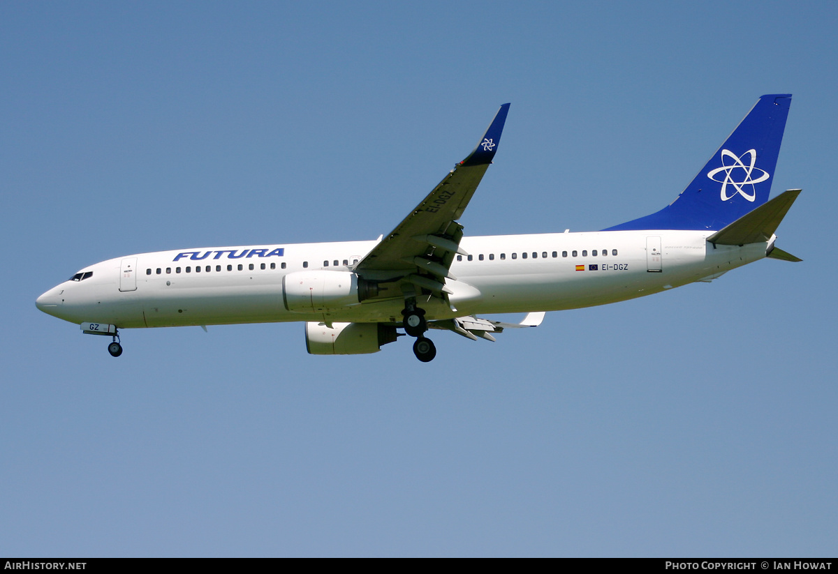 Aircraft Photo of EI-DGZ | Boeing 737-86N | Futura International Airways | AirHistory.net #314780