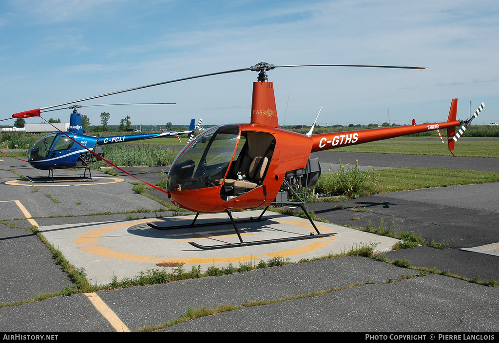 Aircraft Photo of C-GTHS | Robinson R-22 Beta II | Passport Hélico | AirHistory.net #314789