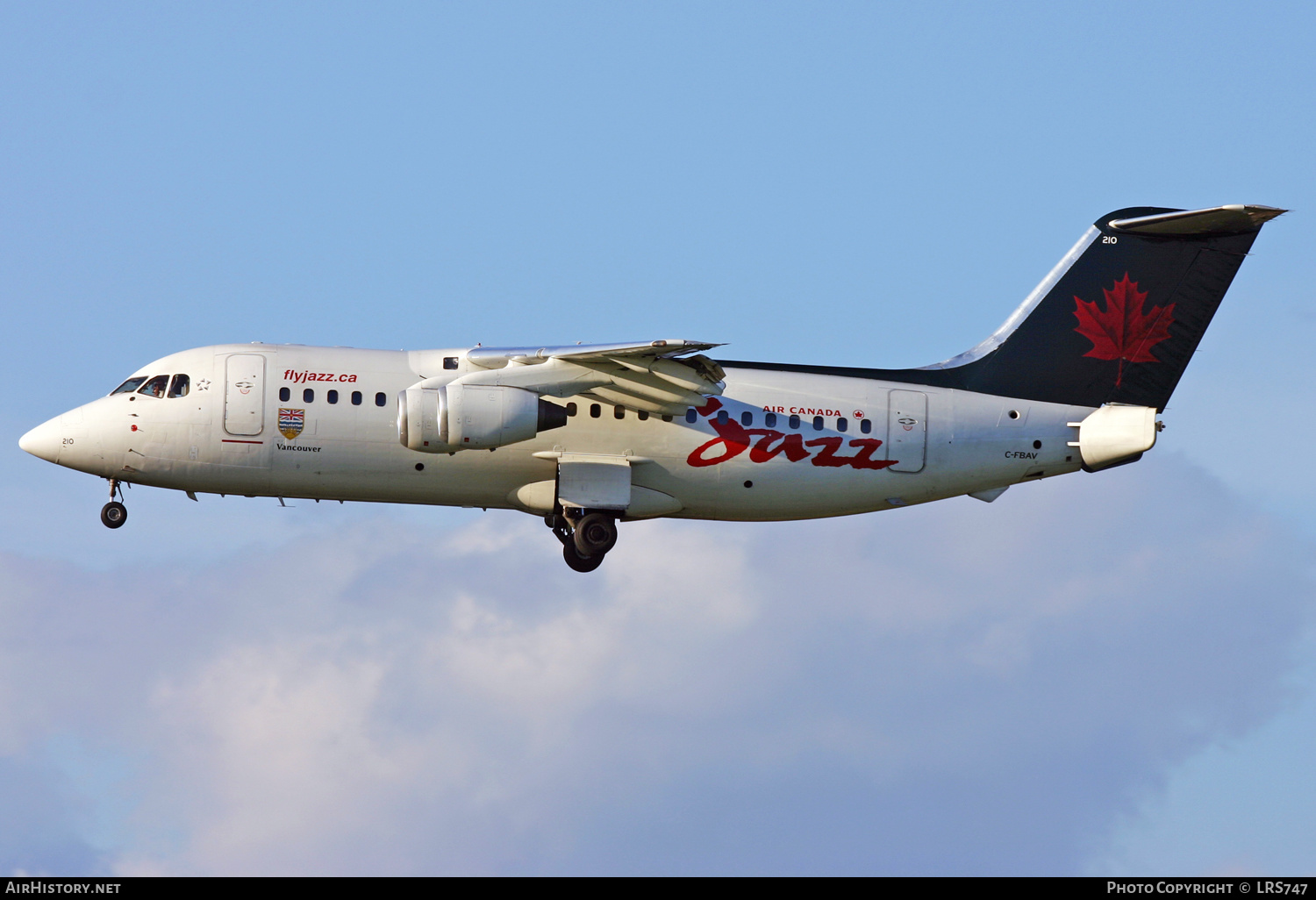 Aircraft Photo of C-FBAV | British Aerospace BAe-146-200 | Air Canada Jazz | AirHistory.net #314803