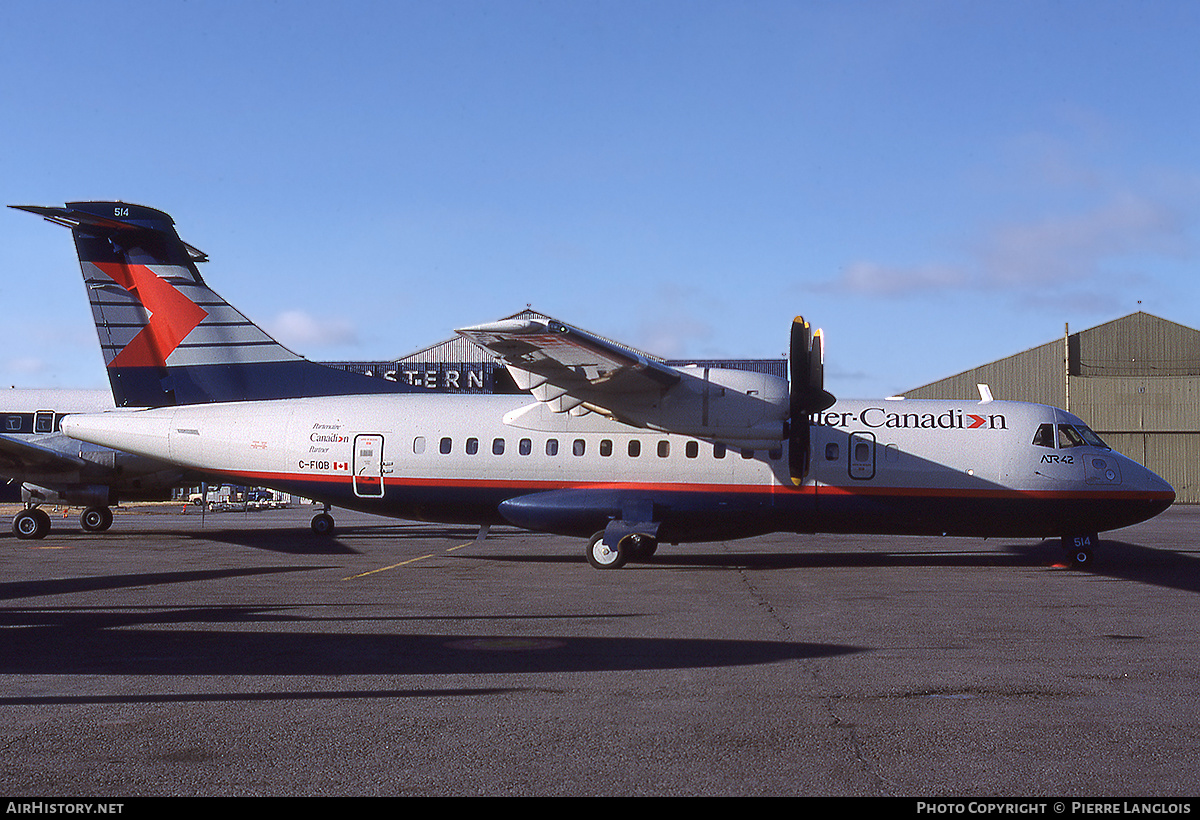 Aircraft Photo of C-FIQB | ATR ATR-42-300 | Inter-Canadien | AirHistory.net #314809