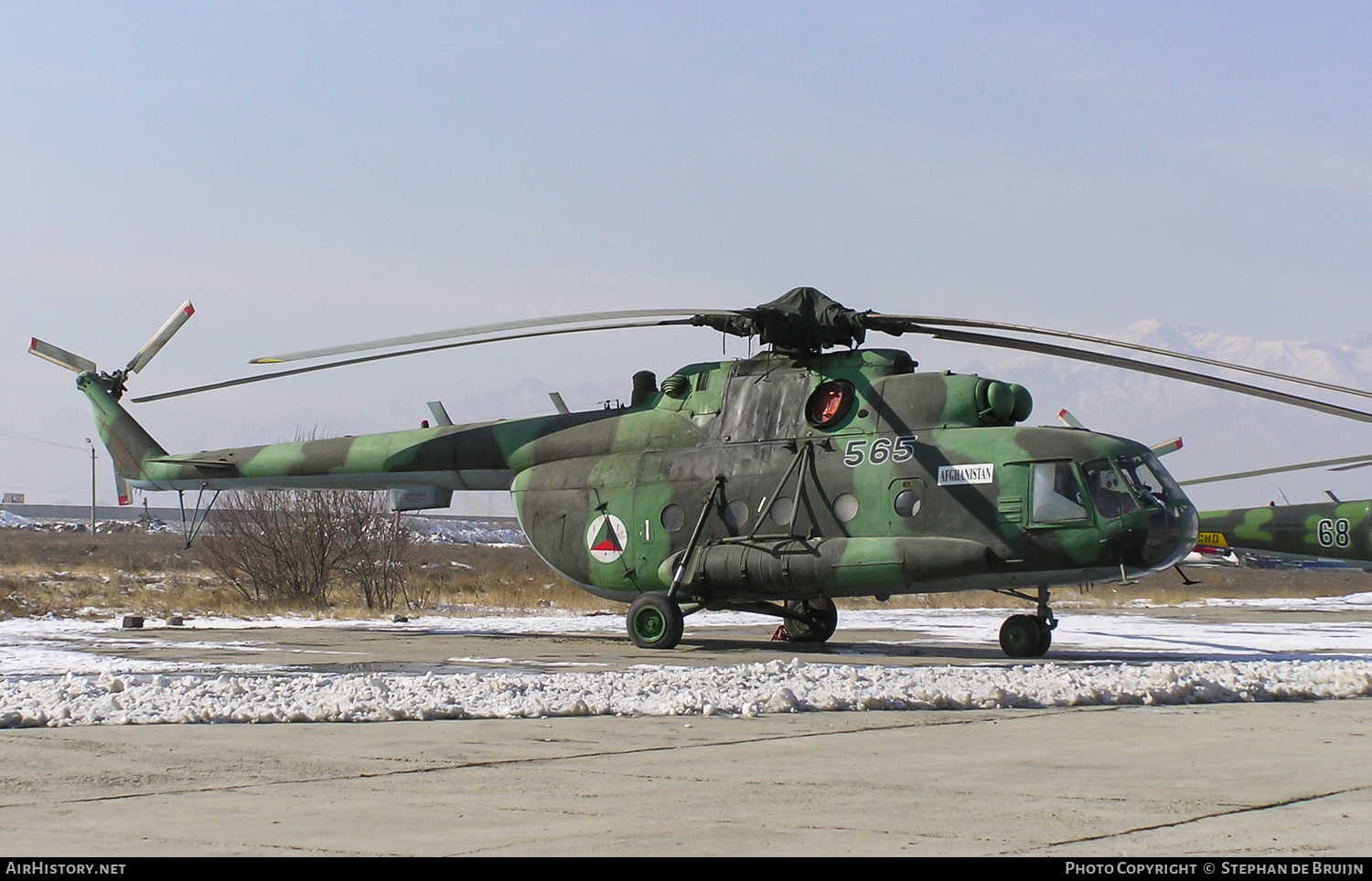 Aircraft Photo of 565 | Mil Mi-8MTV | Afghanistan - Air Force | AirHistory.net #314831