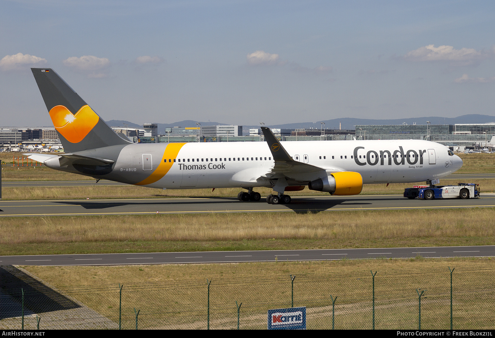 Aircraft Photo of D-ABUD | Boeing 767-330/ER | Condor Flugdienst | AirHistory.net #314844