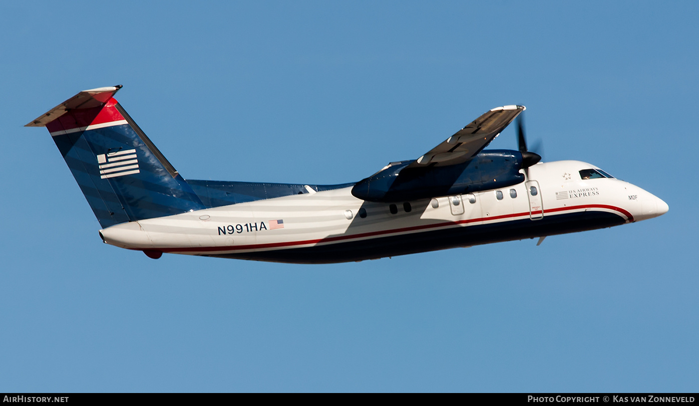Aircraft Photo of N991HA | De Havilland Canada DHC-8-202 Dash 8 | US Airways Express | AirHistory.net #314891