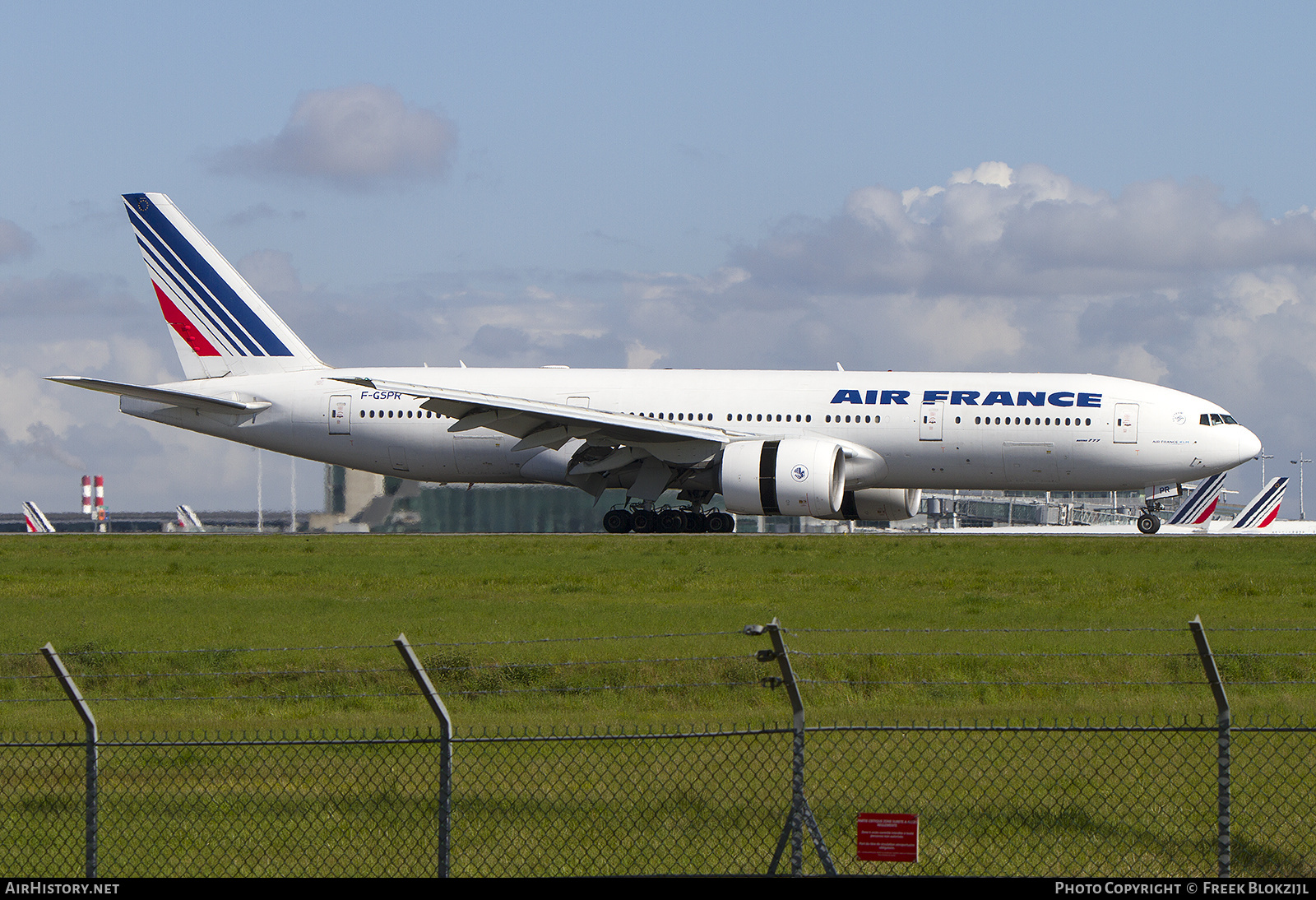 Aircraft Photo of F-GSPR | Boeing 777-228/ER | Air France | AirHistory.net #314904
