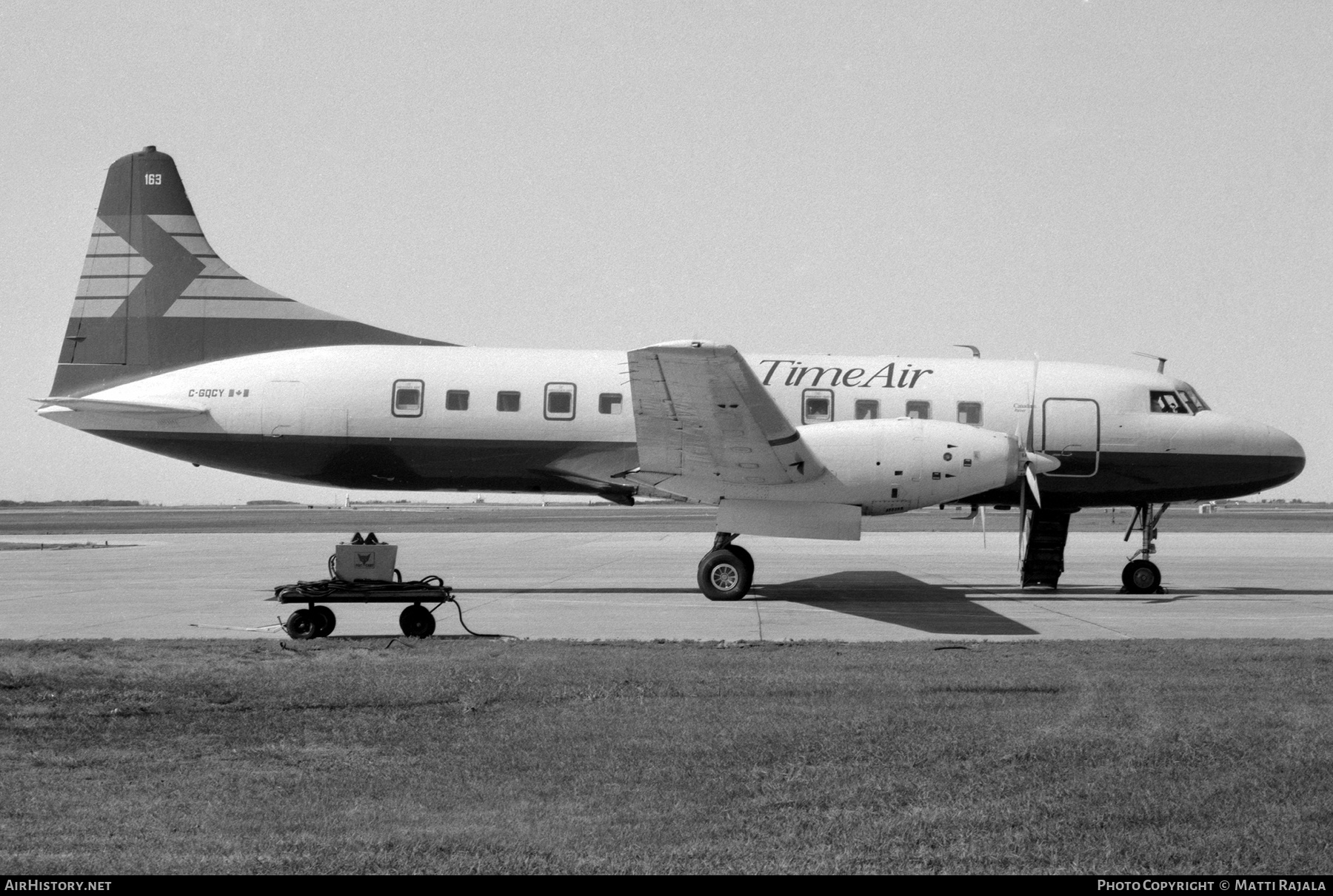 Aircraft Photo of C-GQCY | Convair 640 | Time Air | AirHistory.net #314915