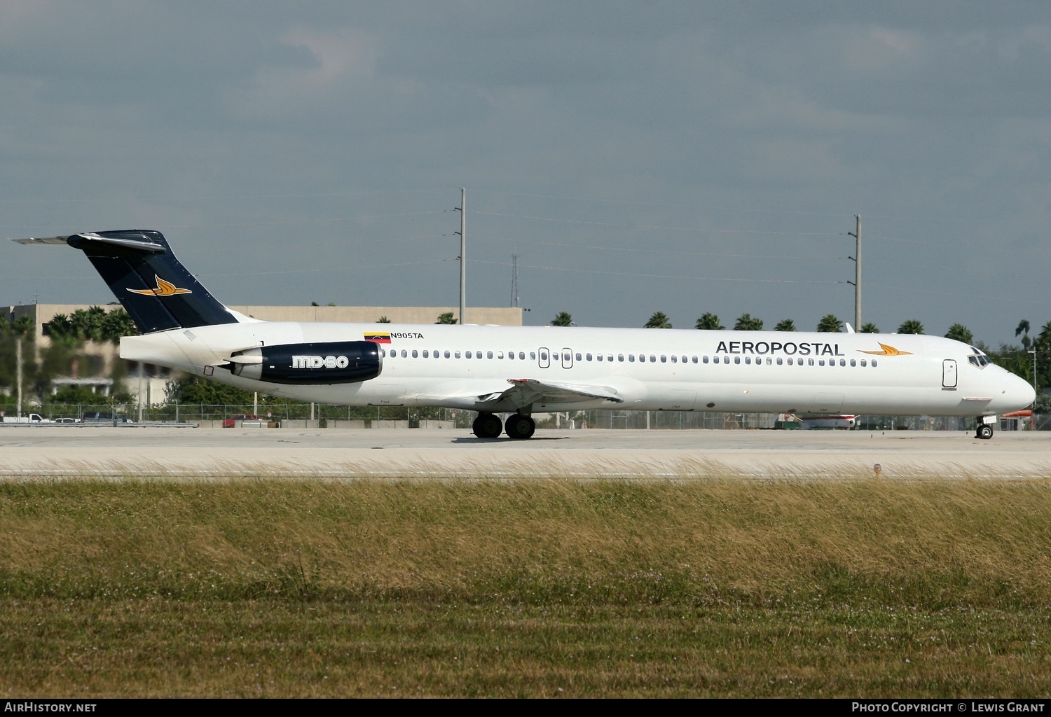 Aircraft Photo of N905TA | McDonnell Douglas MD-82 (DC-9-82) | Aeropostal | AirHistory.net #314919