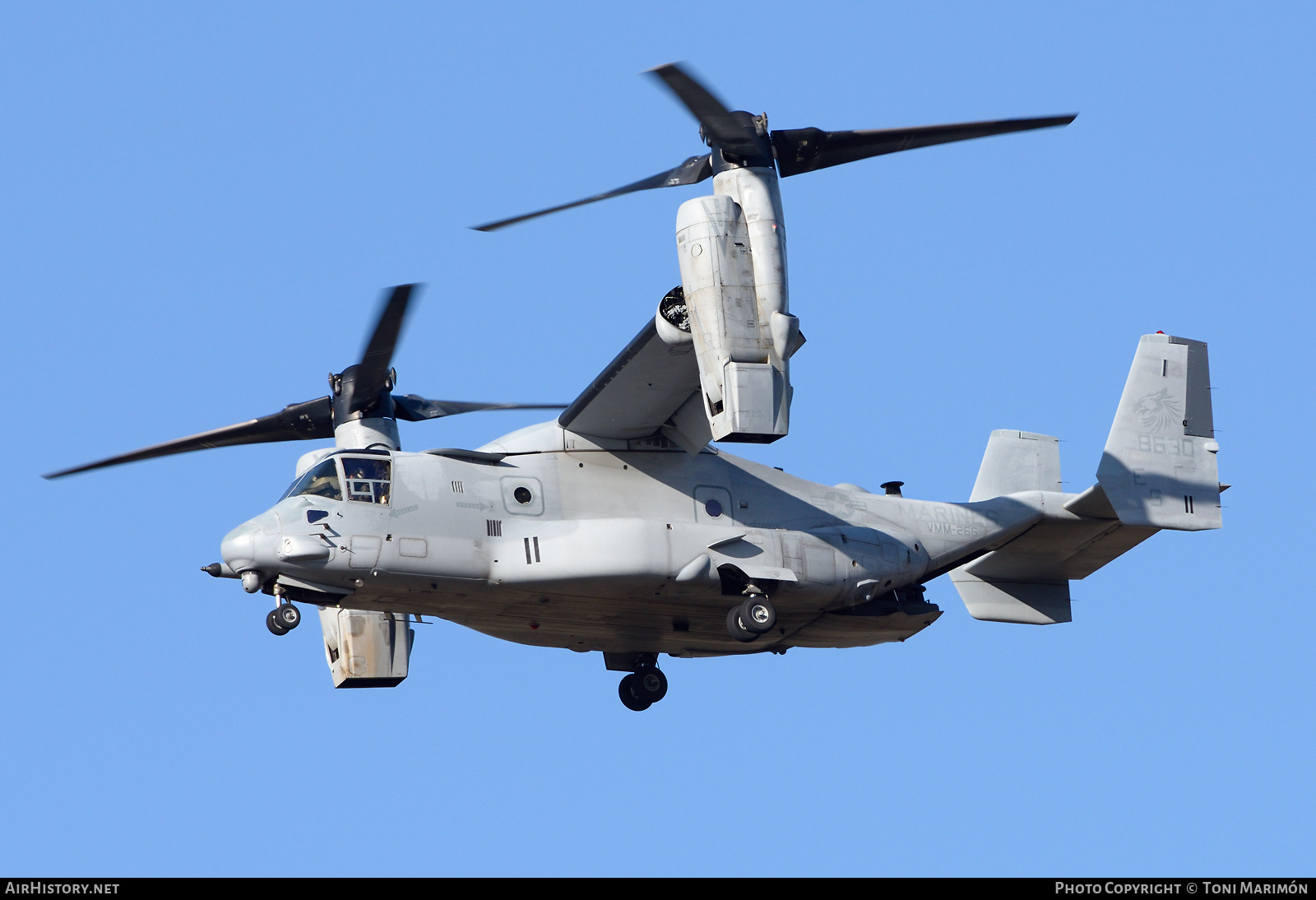 Aircraft Photo of 168630 / 8630 | Bell-Boeing MV-22B Osprey | USA - Marines | AirHistory.net #314958
