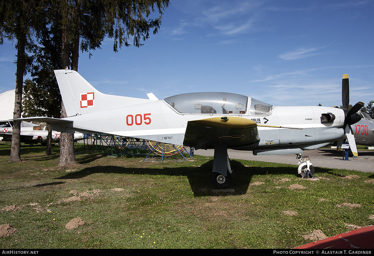 Aircraft Photo of 005 | PZL-Okecie PZL-130TM Turbo Orlik | Poland - Air Force | AirHistory.net #314967