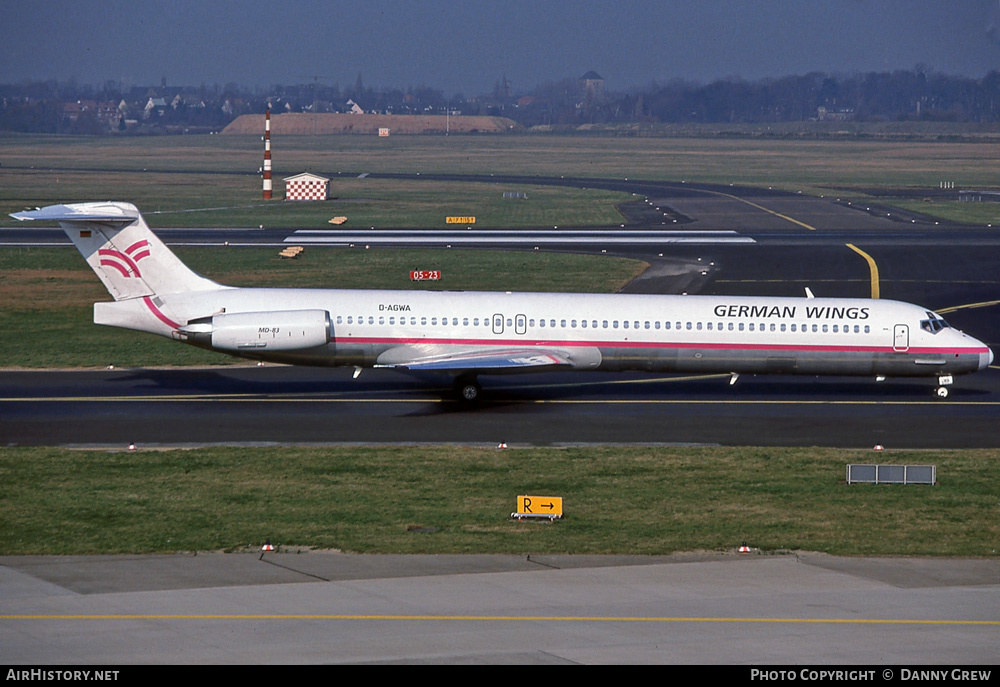 Aircraft Photo of D-AGWA | McDonnell Douglas MD-83 (DC-9-83) | German Wings | AirHistory.net #314971