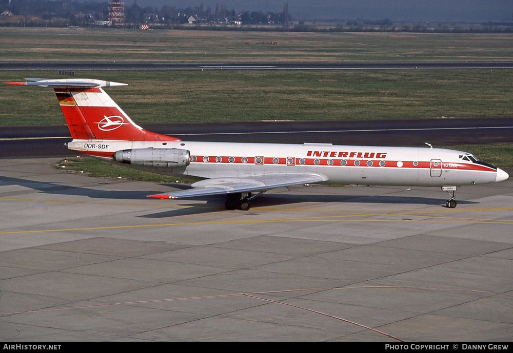 Aircraft Photo of DDR-SDF | Tupolev Tu-134AK | Interflug | AirHistory.net #314975