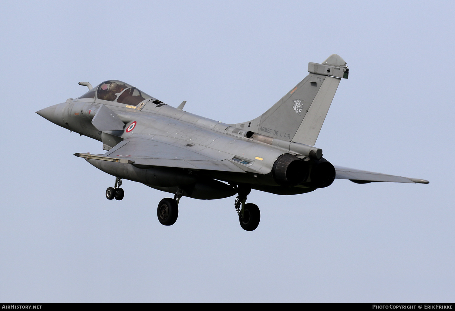 Aircraft Photo of 104 | Dassault Rafale F2C | France - Air Force | AirHistory.net #314989