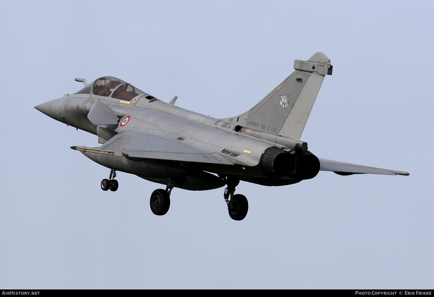 Aircraft Photo of 104 | Dassault Rafale C | France - Air Force | AirHistory.net #314989